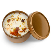 Load image into Gallery viewer, Herbal and Gemstone Candles