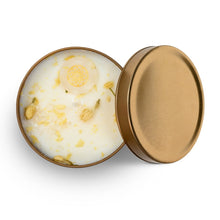 Load image into Gallery viewer, 8 oz Scented Chakra Candles with Gemstones and Herbs