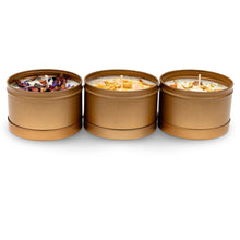 Load image into Gallery viewer, Herbal and Gemstone Candles