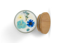 Load image into Gallery viewer, Garden Candle with Pressed Herbs