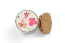 Load image into Gallery viewer, Garden Candle with Pressed Herbs