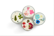 Load image into Gallery viewer, Garden Candle with Pressed Herbs