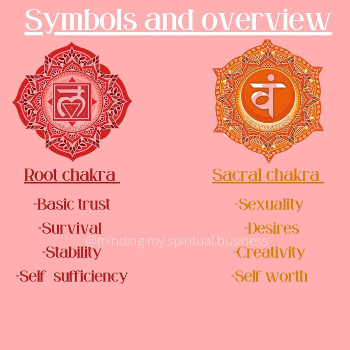 The Anatomy of the Chakras Pt 1. The Lower chakras Root and Sacral