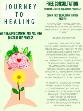 Journey to Healing; life, spiritual and business coaching